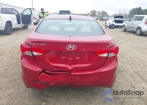 2013 Hyundai Elantra Gls из США, поврежденный, VIN 5NPDH4AE1DH416272